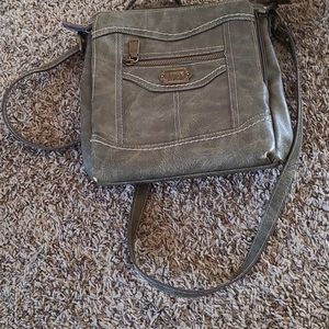 B.o.c.  cross body purse dark green
